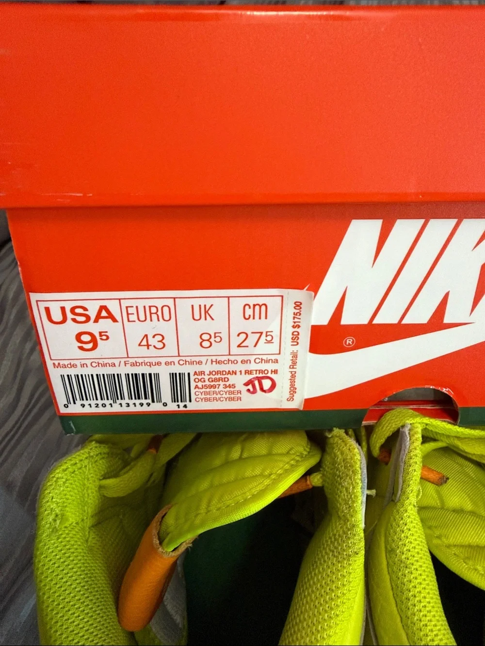 Air Jordan 1 Retro High OG / Gatorade